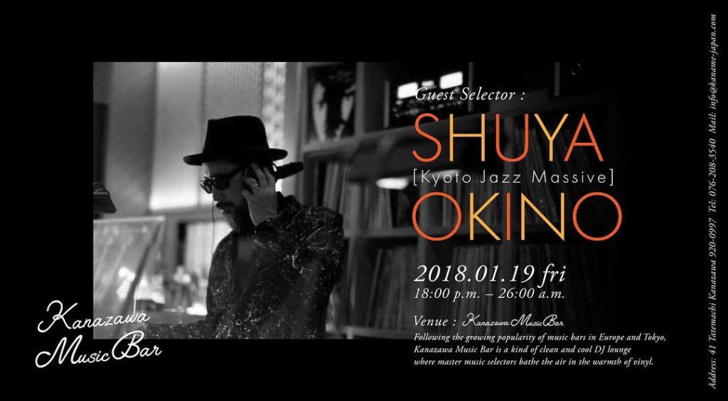 Shuya Okino, Kanazawa Music Bar