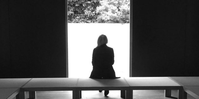 meditation room of dt suzuki museum in kanazawa