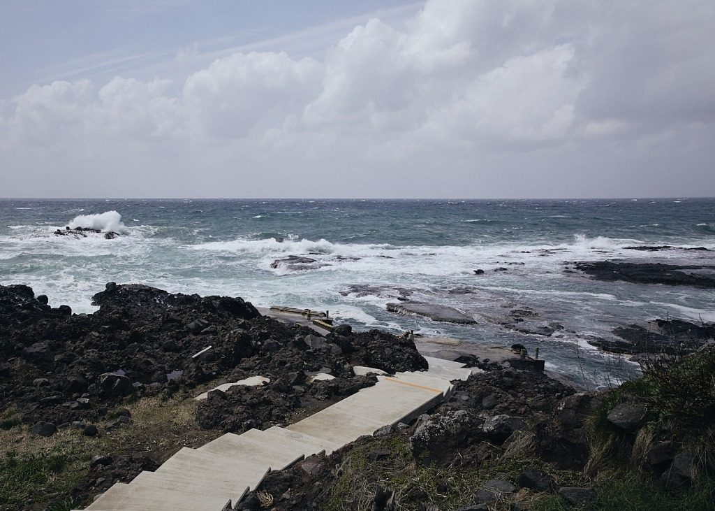 along the noto kongo coastline near ganmon