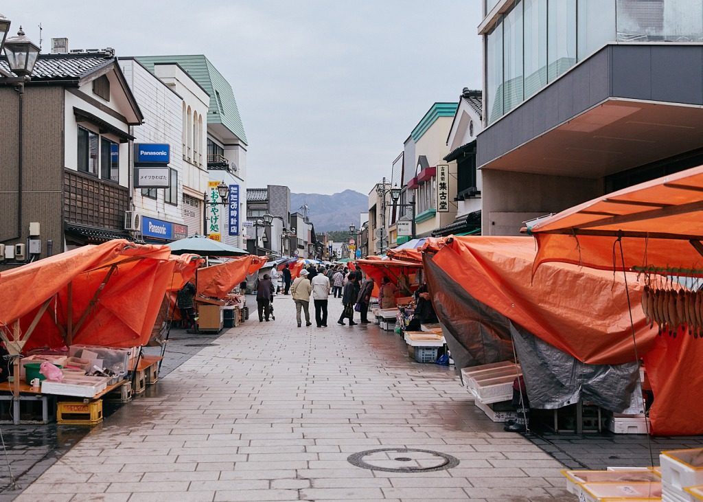 The Wajima Morning Market