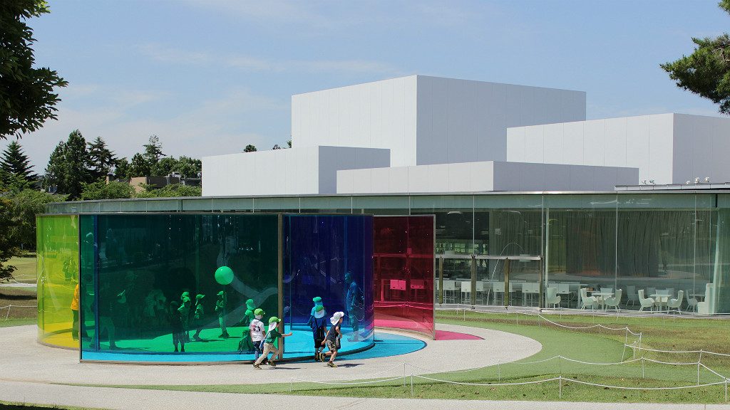 The Color Activity House at the 21st Century Museum of Contemporary Art, Kanazawa, Japan