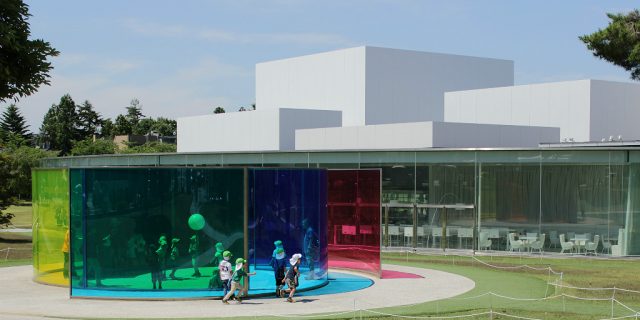 The Color Activity House at the 21st Century Museum of Contemporary Art, Kanazawa, Japan