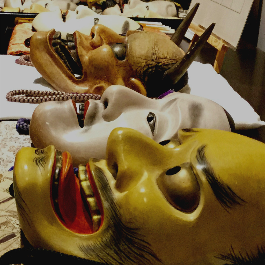 Noh Masks at the Kanazawa Noh Museum