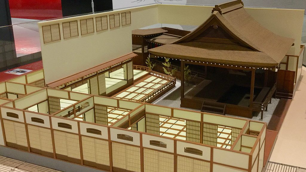 Noh Stage Diorama at the Kanazawa Noh Museum