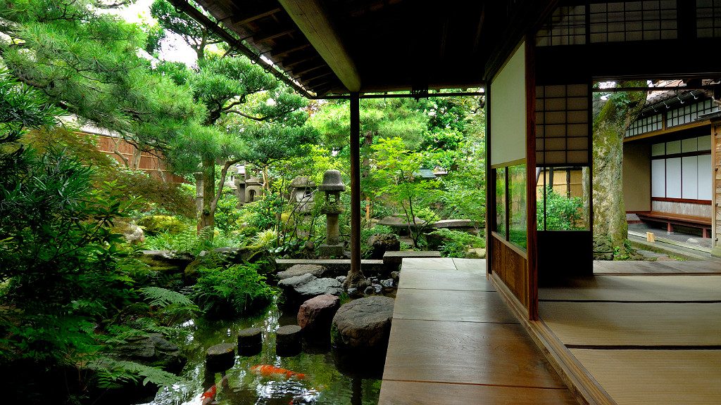 Nomura Samurai Family Residence Museum in Nagamachi, the Samurai District in Kanazawa