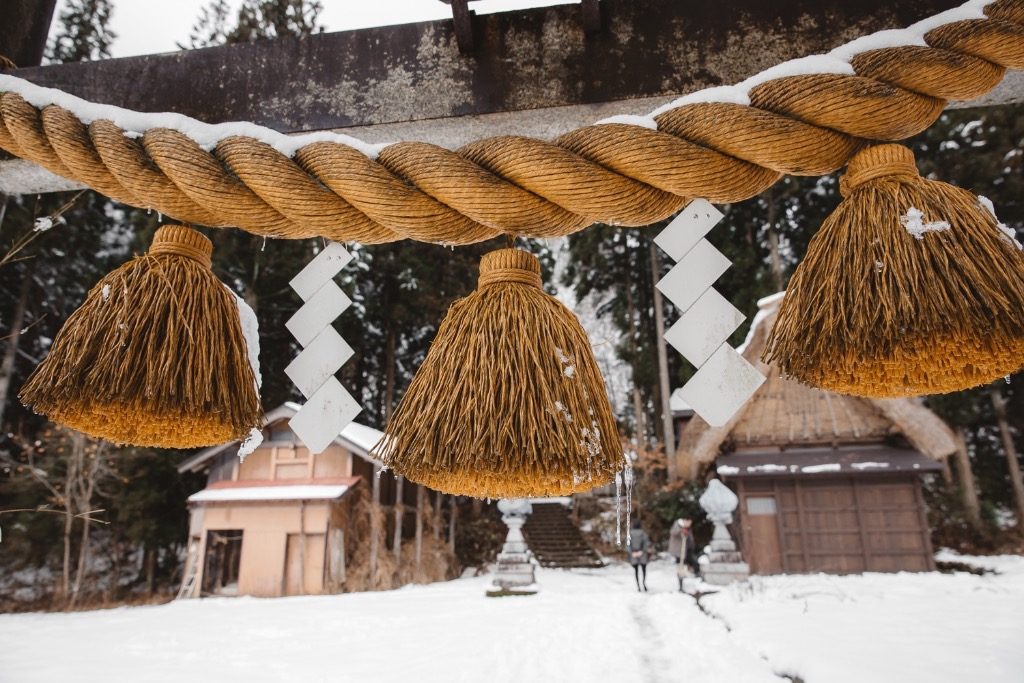 Gokayama, winter time