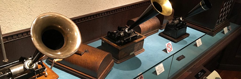 Exhibition inside Kanazawa's Phonograph Museum, by Aaron Mannino