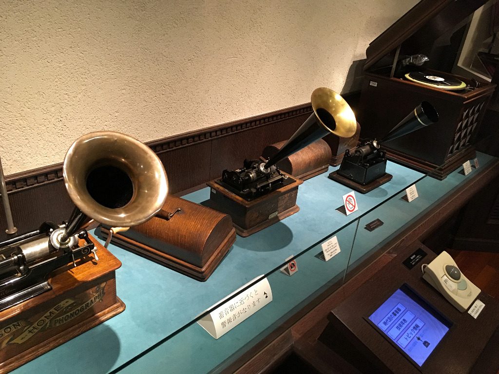 Exhibition inside Kanazawa's Phonograph Museum, by Aaron Mannino