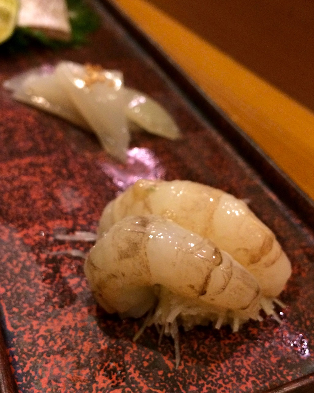 Garasuebi, rustling sweet shrimp, a local specialty of Kanazawa and Ishikawa Prefecture in Japan