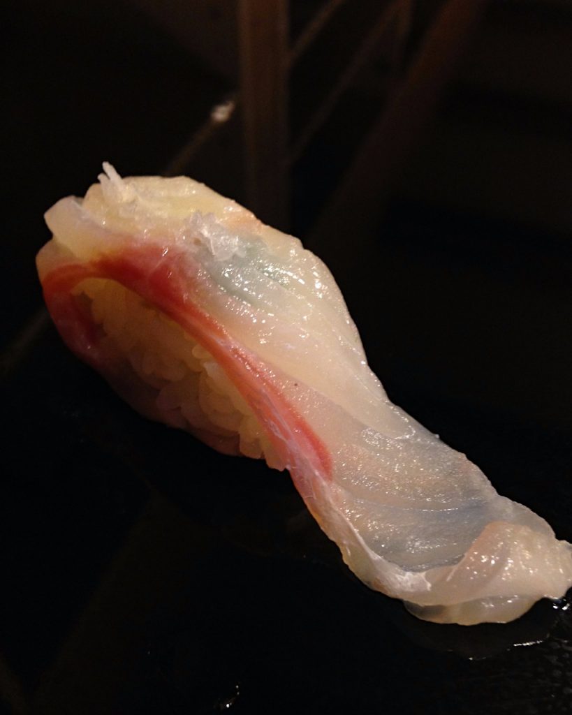 Namera, red grouper, a local Kanazawa specialty 