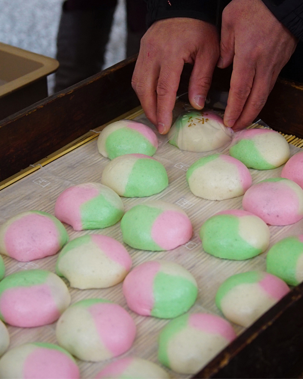 Himuro Manju at the Yuwaku Ice House Festival