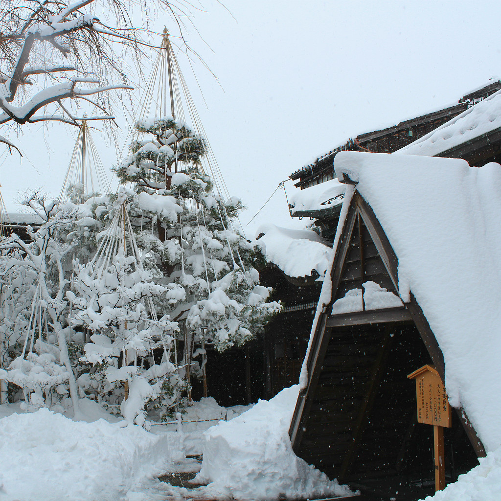 Myoryuji, the Ninja Temple in Kanazawa under winter snows