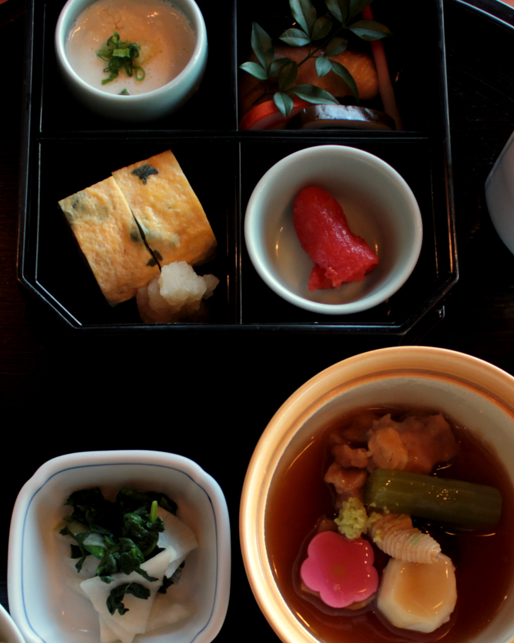 Kincharyo Kohrinbo, traditional breakfast in Kanazawa, Japan