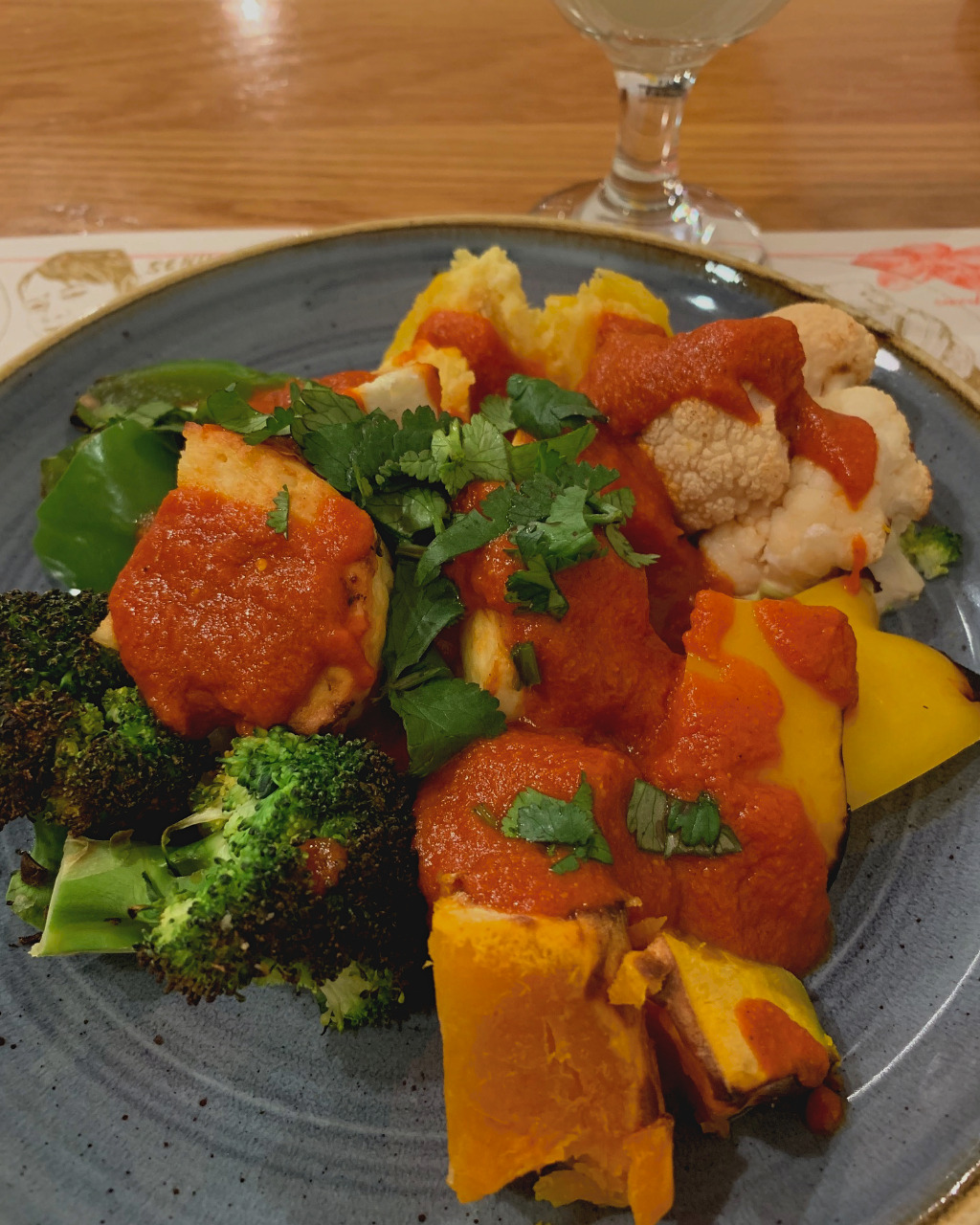 Tandor Grilled Vegetables, Indian-Nepalese dining in Kanazawa Japan