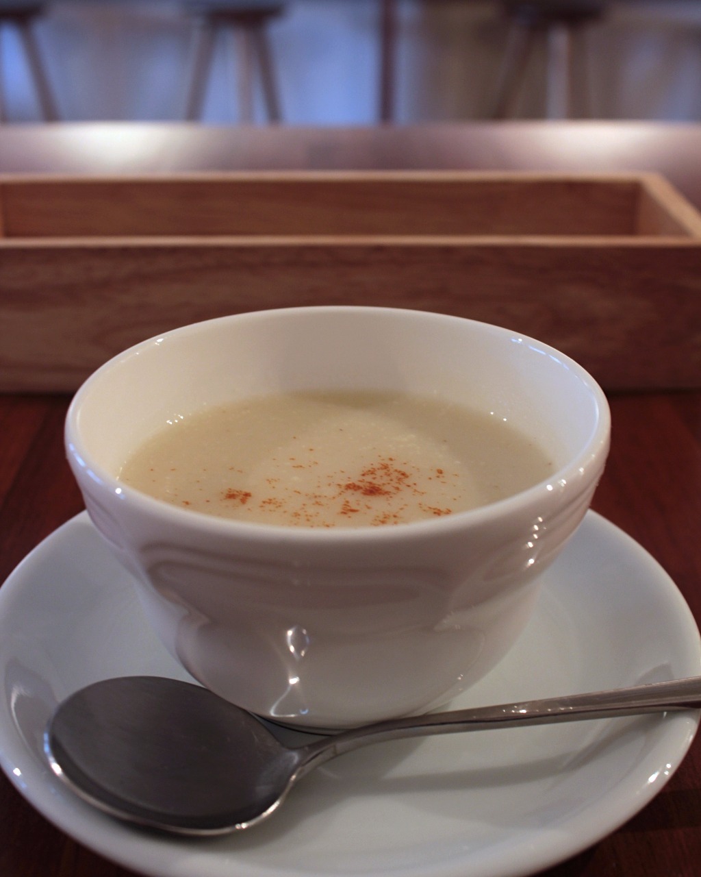 Vegan Potato Soup at Taste & Scent in Kanazawa, Japan