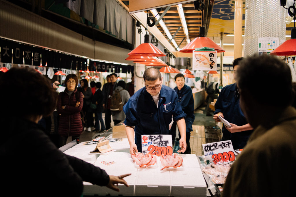 Omicho Market, Kanazawa