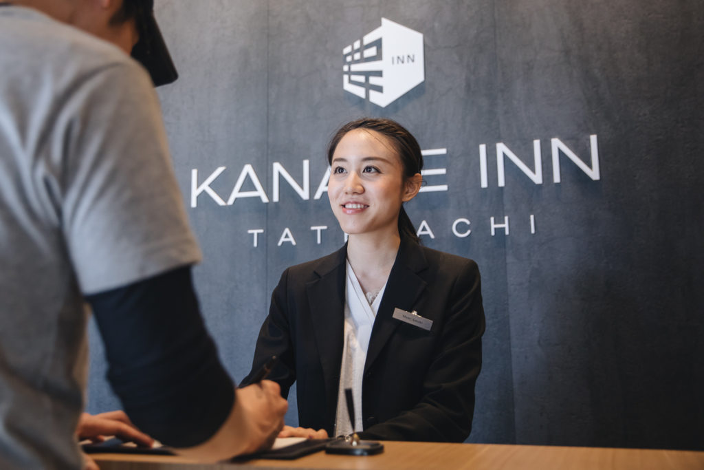 Kaname Inn Tatemachi reception