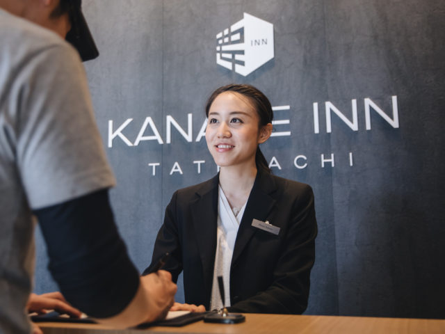 Kaname Inn Tatemachi reception