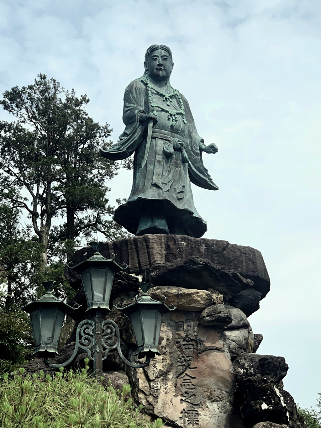 Meiji Monument at Kenrokuen Kanazawa
