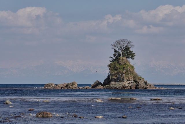 Amaharashi seashore in Toyama