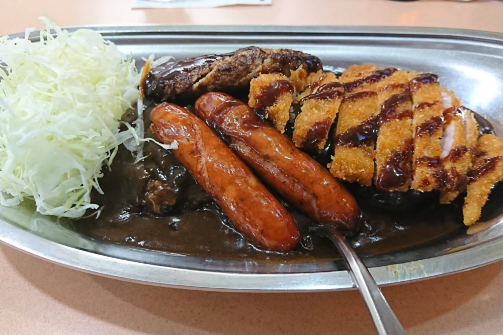 Kanazawa Curry with the works, at Turban Curry in Hirosaka, close to Kaname Inn Tatemachi