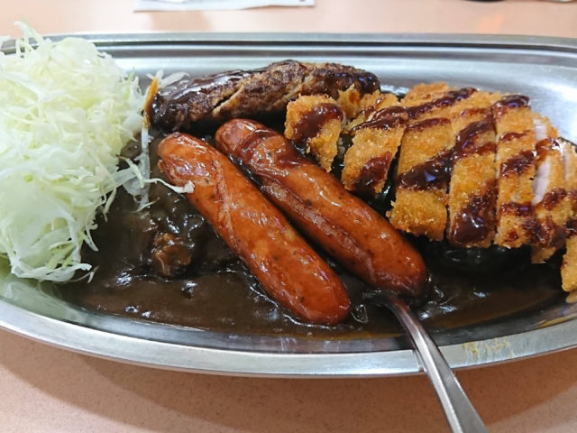 Kanazawa Curry with the works, at Turban Curry in Hirosaka, close to Kaname Inn Tatemachi