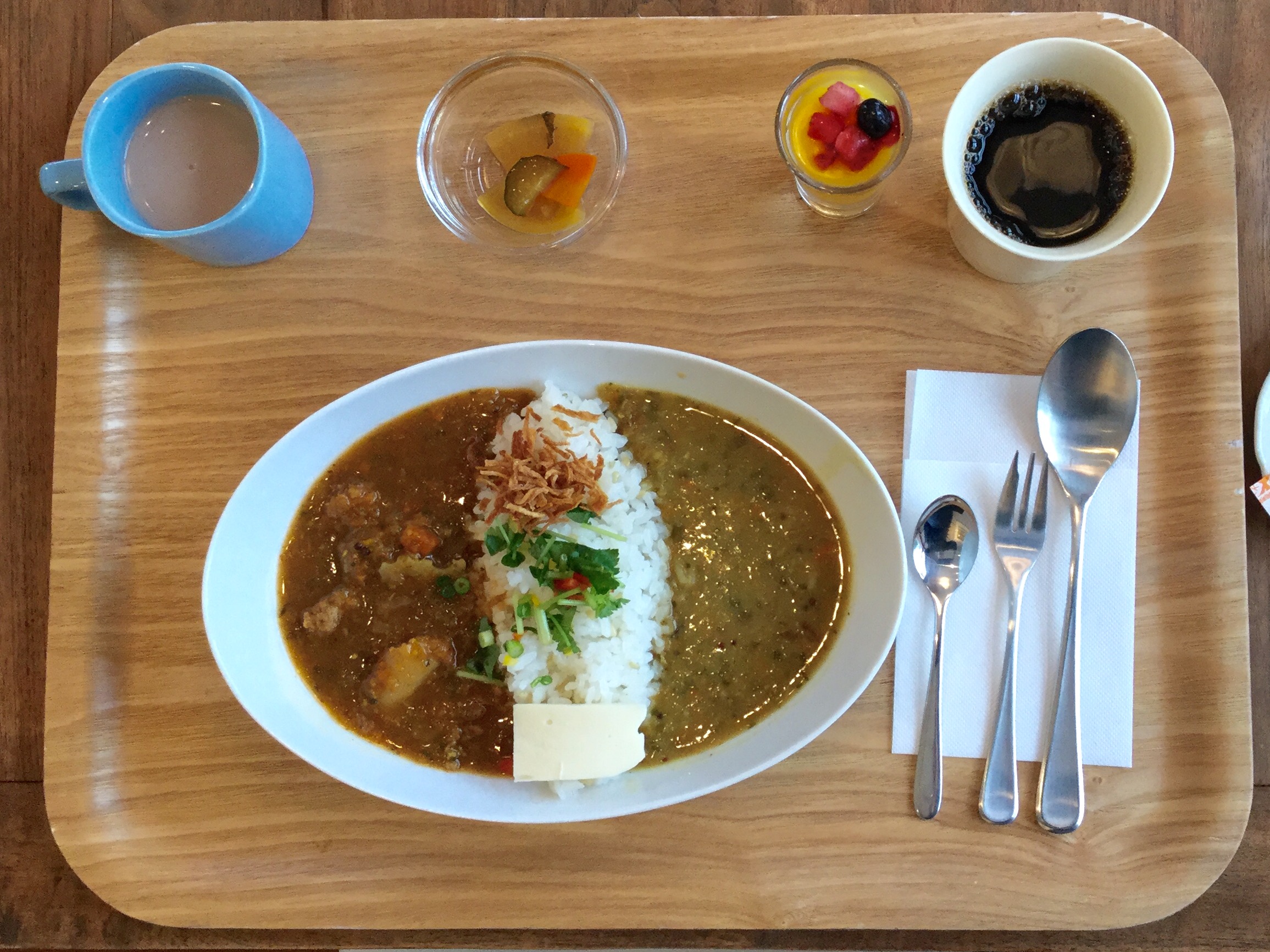 Nanahoshi's lunch of new style Kanazawa curry