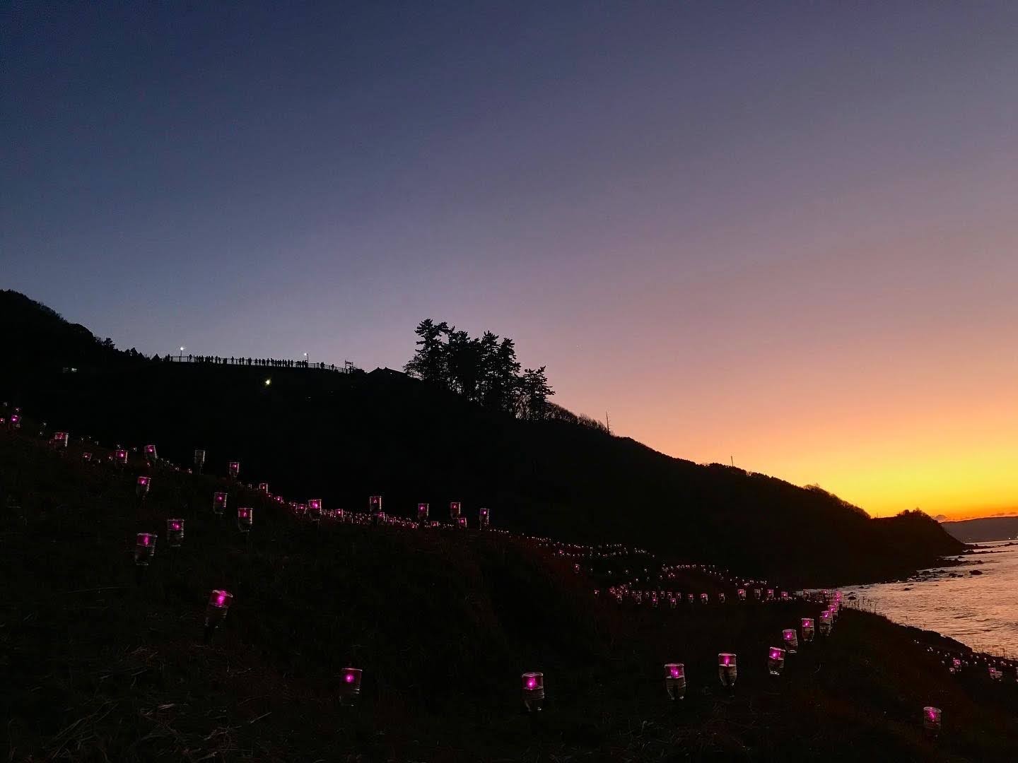 Senmaida patties in the evening sunset, Karen Unami