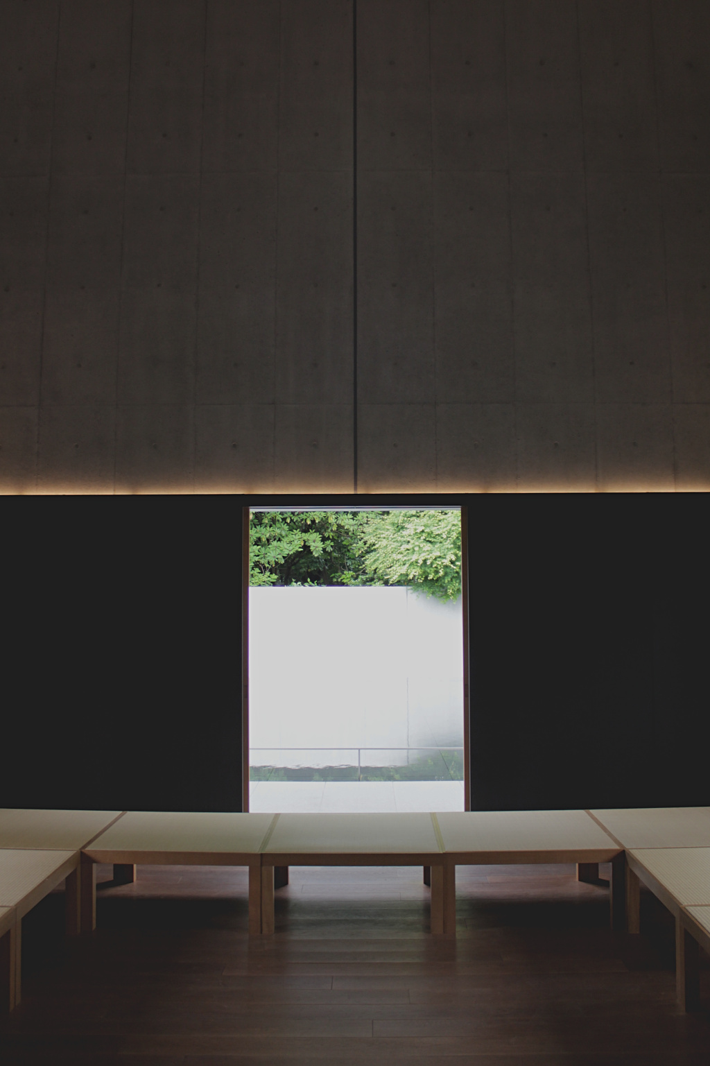 Inside the Contemplative Space of the DT Suzuki Museum facing north